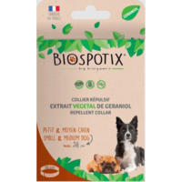 Obojok BIOGANCE Biospotix Small dog S-M s repelentným účinkom 38 cm (do 30 kg)